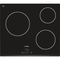 Bosch PKM631B17E plaque Noir Intégré (placement) Céramique 3 zone(s)
