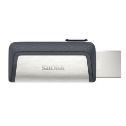 Clé Double Connectique USB Type-C Sandisk Ultra Dual Drive 128 Go