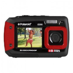 POLAROID IE090 Rouge étanche - CMOS 18 Mpix Appareil photo numérique Compact